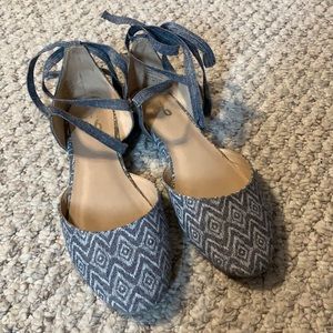 Lace-Up Mix No. 6 Flats